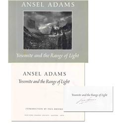 Ansel Adams Signed ''Yosemite''