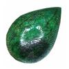 Image 1 : 660ct Unique Tree Leaf Carving Natural S. American Emerald Gem (GEM-11394)