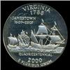 Image 1 : 2000S Virginia Quarter Graded NGC PR69 DCAM (COI-5479)