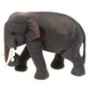 Image 1 : Hand Carved Teak Walking Elephant (CLB-118)