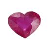 Image 1 : 1.4ct Heart Cut Red Ruby Mozambique  Appraisal Estimate $1680 (GEM-20082C)