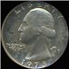 Image 1 : 1973S Washington 25c Quarter Coin Graded GEM Proof Deep Cameo (COI-6873)