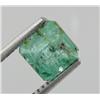 Image 1 : 1.23ct Natural Mint Green Zambian Emerald Octagon Facet (GEM-19564)