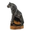 Image 1 : Water Buffalo Horn Scrimshaw Leopard (CLB-260)