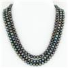 Image 2 : Black Small Saltwater Pearl Necklace (JEW-250E)