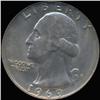 Image 1 : 1969D Washington 25c Quarter Coin Graded GEM (COI-6859)
