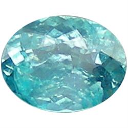 1.71ct Natural Paraiba Blue Copper Madagascar Apatite Oval  (GEM-23350)