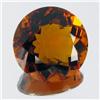 Image 1 : 31.39ct Orange Round Cut Citrine Appraised $5k (GEM-13964)