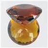 Image 2 : 31.39ct Orange Round Cut Citrine Appraised $5k (GEM-13964)