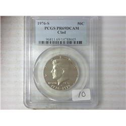 1976-S Kennedy Half PCGS PR69DCAM