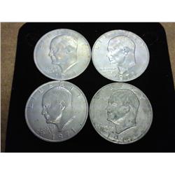 4-1971-D Ike Dollars