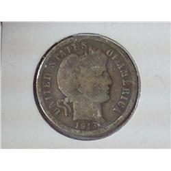 1913 Barber Dime