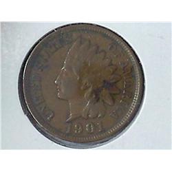 1901 Indian Head Cent (VF)
