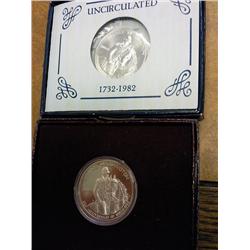 1982-D/S Washington Halves (UNC & Proof)
