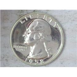 1958 Washington Quarter (Gem Proof)