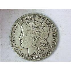 1901-O Morgan Silver Dollar