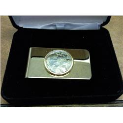 Buffalo Nickel Money Clip In Case