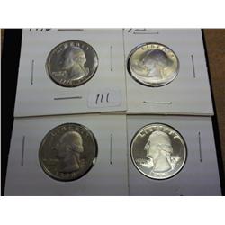 1976-S-1979-S Washington Quarters (Proof)