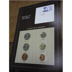 Colony Of St. Helena (UNC) Coin Set (As Shown)