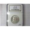 1959 Franklin Half NGC MS64 FBL