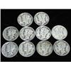 10 Assorted Mercury Dimes