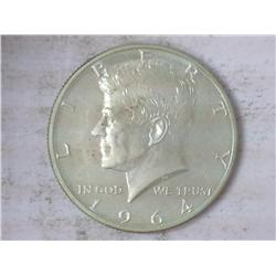 1964 Kennedy Silver Half (Proof) Cloudy