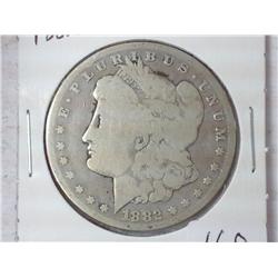 1882-CC Morgan Silver Dollar