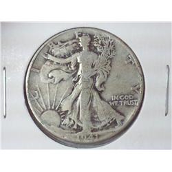1941 Walking Liberty Half Dollar