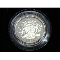 1983 Great Britain Silver Proof One Pound Coin