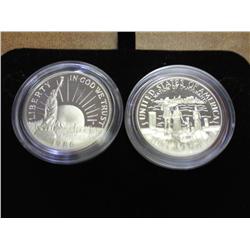 2-1986-S Statue Of Liberty Halves (Proof)