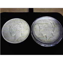 1922-P/D Peace Silver Dollars