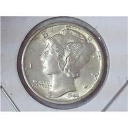 1944-D Mercury Dime (UNC)