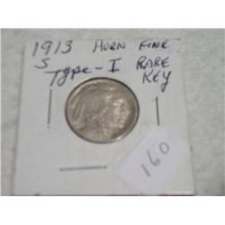 1913-S BUFFALO NICKEL