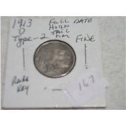 1913-D BUFFALO NICKEL