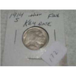 1914-S BUFFALO NICKEL