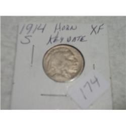 1914-S BUFFALO NICKEL