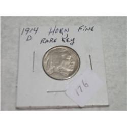 1914-D BUFFALO NICKEL
