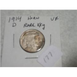 1914-D BUFFALO NICKEL