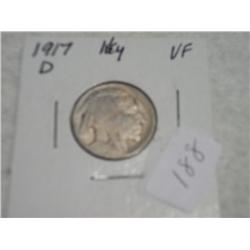 1917-D BUFFALO NICKEL