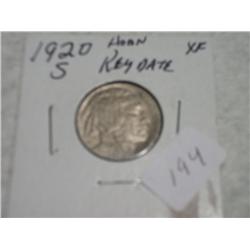 1920-S BUFFALO NICKEL