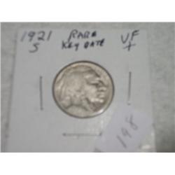 1921-S BUFFALO NICKEL