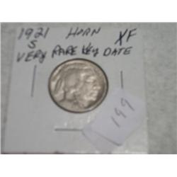 1921-S BUFFALO NICKEL