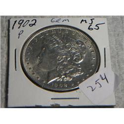 1902-P MORGAN DOLLAR