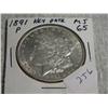 Image 1 : 1891-P MORGAN DOLLAR