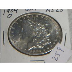 1904-O MORGAN DOLLAR