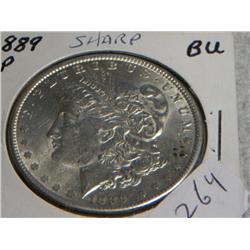 1889-P MORGAN DOLLAR
