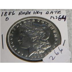 1886-O MORGAN DOLLAR