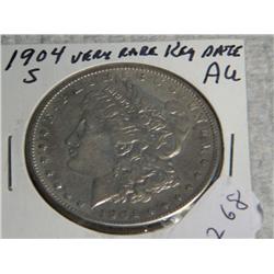 1904-S MORGAN DOLLAR