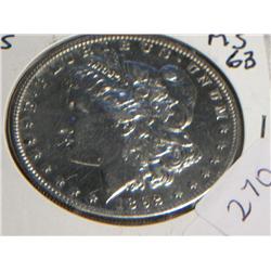 1892-S MORGAN DOLLAR