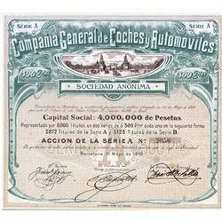 Compania General De Coches & Automoviles